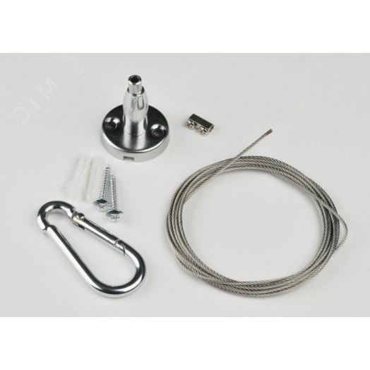 Крепление  UFL-H03 SILVER 200 POLYBAG для светильника подвесного 200 мм  Универсальный TM Uniel