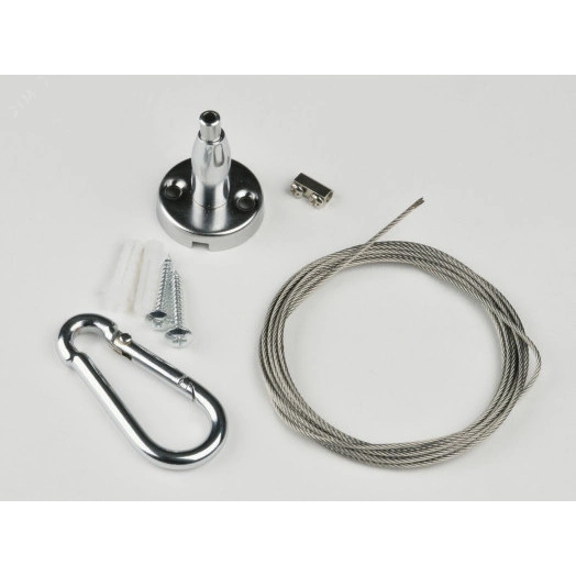 Крепление  UFL-H03 SILVER 200 POLYBAG для светильника подвесного 200 мм  Универсальный TM Uniel