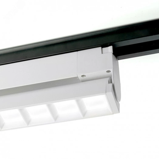 Светильник светодиодный трековый на шинопровод ДПО-30w 4000К белый