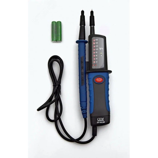 Указатель напряжения и правильности подключения DT-9120