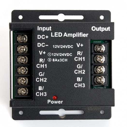 Усилитель к LED ленте RGB,12/24v Feron