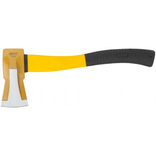 Топор-колун ушастый кованый, фиберглассовая ручка 1500 гр.