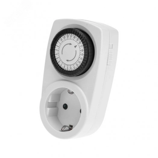 Розетка с механическим таймером суточный 30мин/24ч 48 ON/OFF RX-21