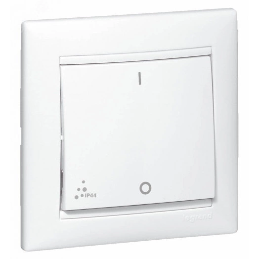 VALENA Выключатель на 2 положения 10A IP44 белый