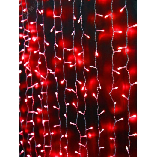 Электрогирлянда Занавес LDCL544-R-E внутренняя 150x220 544L LED