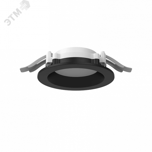 Светильник светодиодный ДВО-DL-01 Pro 8Вт 4000К 120*49мм IP65/40 черный опал EM