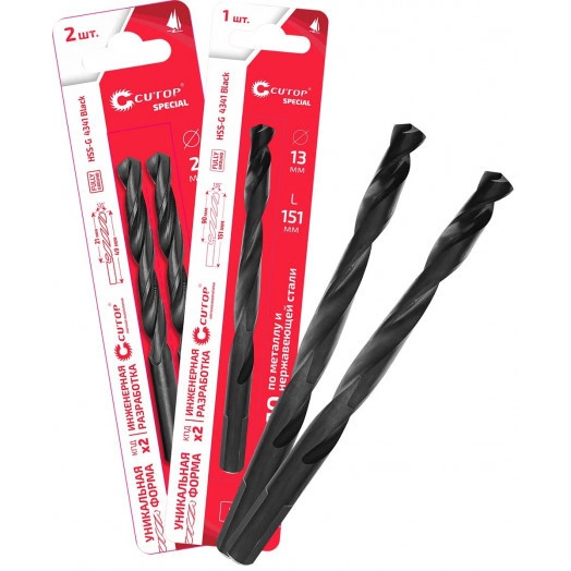 Сверло по металлу Special, HSS-G, 9 х 125/72 мм, 1 шт.