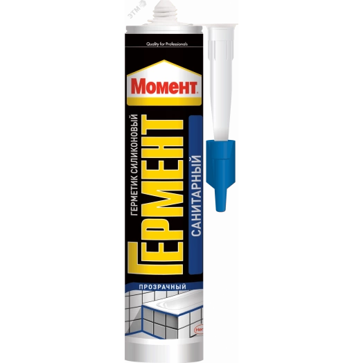 Герметик Силик.Санит.Момент ГЕРМЕНТ прозр,280 мл