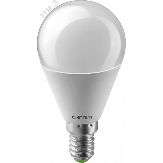 Лампа светодиодная 7вт OLL-G45-7-230-4K-E14-FR PRO 90-240В ОНЛАЙТ