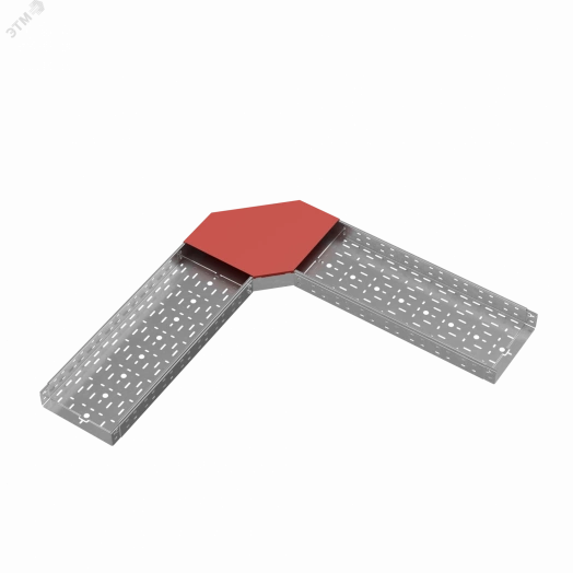 Крышка горизонт. угла 90 гр. 300 мм ПЛЮС