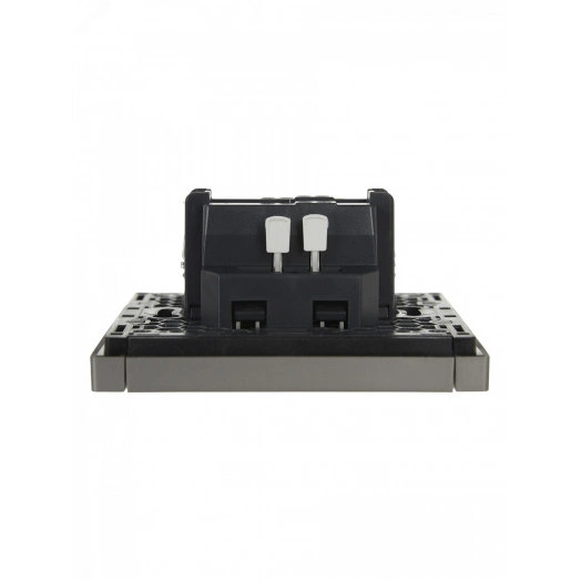 FORTE&PIANO Выключатель 1-клавишный 10А FP501 сталь IEK