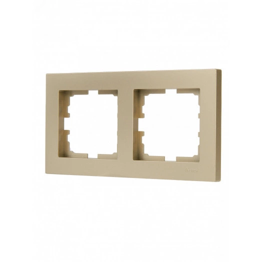 VESNA  Рамка 2-ая горизонтальная б/вст золото