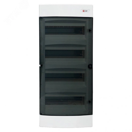 Щит распределительный навесной Unix прозрачн я    дверь 4х12 (48) модулей 653x287x112 IP40