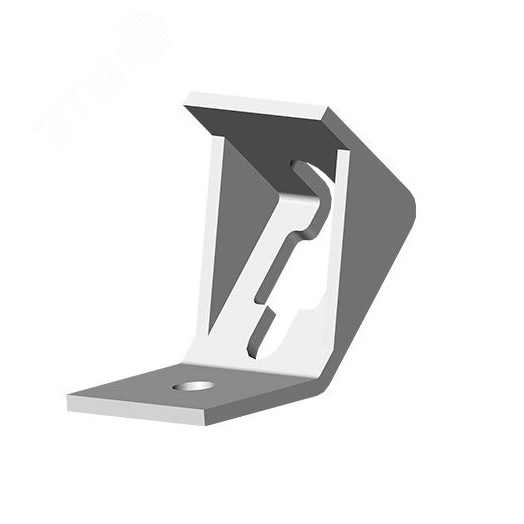 Угол 45 град. для оттяжки шпильки, толщ. 4,0 мм, гальван. цинк