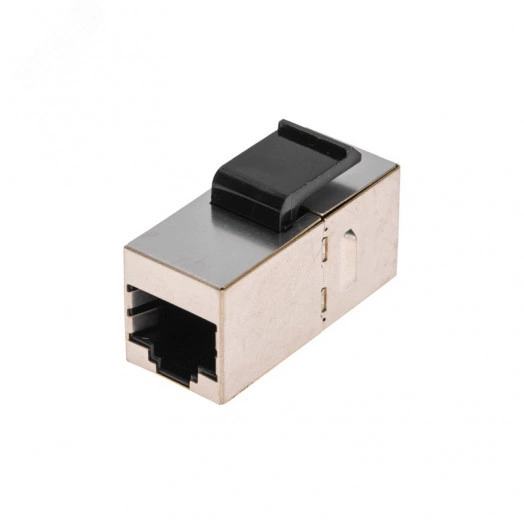 Адаптер проходной формата Keystone Jack RJ-45(8P8C) FTP CAT 5e