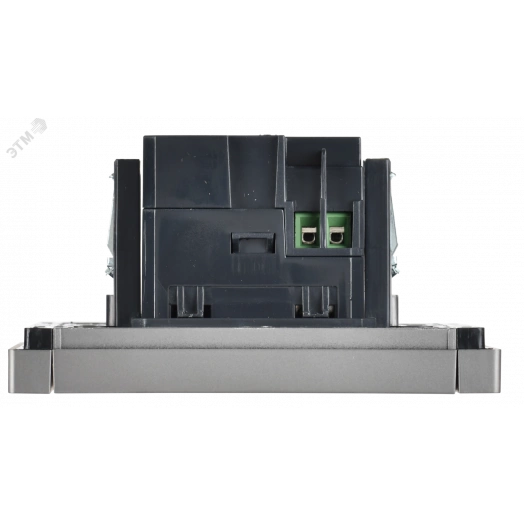 FORTE&PIANO Розетка USB A+C 18Вт FP551 сталь IEK