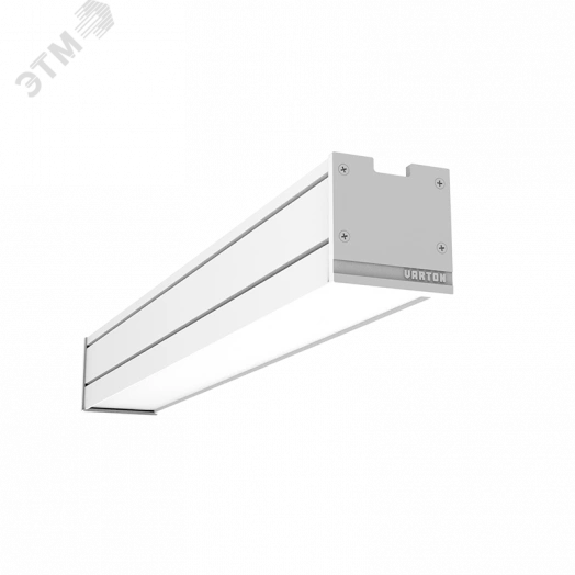 Светильник светодиодный Mercury Pro накладной 8 Вт 3000 К 514х65х65 мм IP54 RAL9003 белый муар с рассеивателем опал DALI