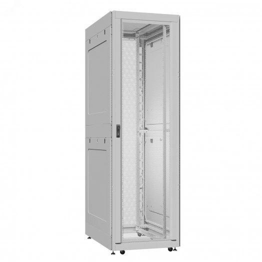 Шкаф серверный 42U 800х1200 передняя дверь: двустворчатая глухой металл IP51. задняя дверь: двустворчатая глухой металл IP51. боковые панели: глухой металл. цвет: серый RAL7035 