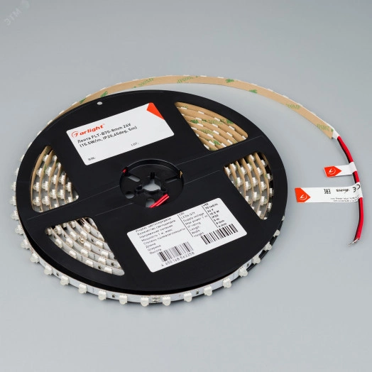 Лента FLT-B70-8mm 24V Day4000 (15.5 W/m, IP20, 45deg, 5m) (Arlight, Открытый)