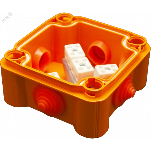 Коробка монтажная огнестойкая КМ-О-1010(П)(8к)-IP55