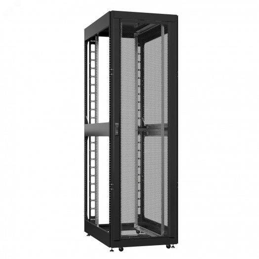 Шкаф серверный 42U 800х1200 передняя дверь: двустворчатая глухой металл IP51. задняя дверь: без. боковые панели: без. цвет: черный RAL9005 