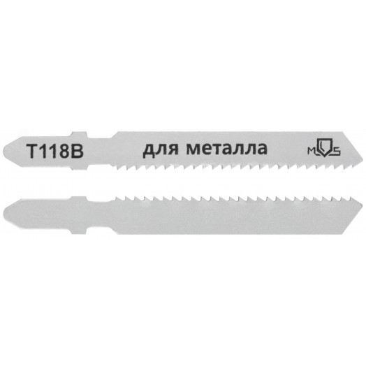 Полотна для лобзика, T118B, по металлу, HSS, 75 мм, 2 шт.