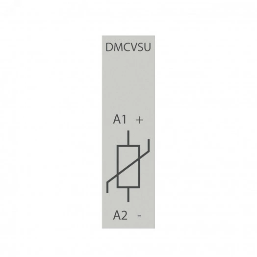 Ограничитель перенапряжений для миниконтакторов DMC и реле DCR с варистором 130-250VAC/180-300VDC