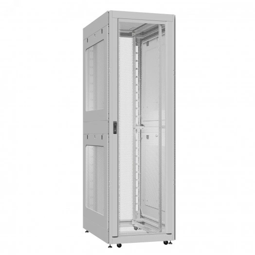 Шкаф серверный 52U 800х1200 передняя дверь: двустворчатая глухой металл IP51. задняя дверь: без. боковые панели: перфорированные. цвет: серый RAL7035 