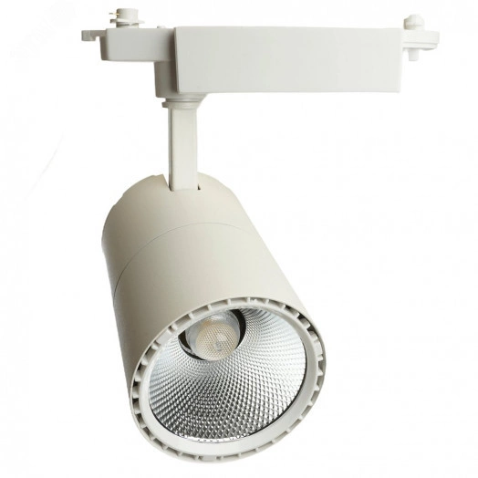 Светильник светодиодный трековый на шинопровод ДПО-40w 4000К 3600Лм белый