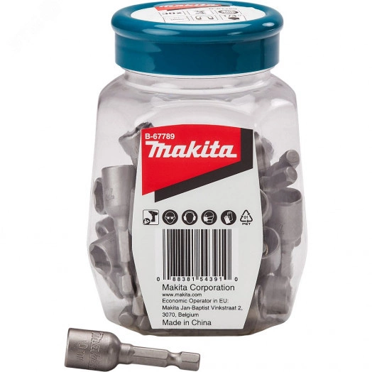 Магнитная насадка для кровельных саморезов (банка), 30 шт.