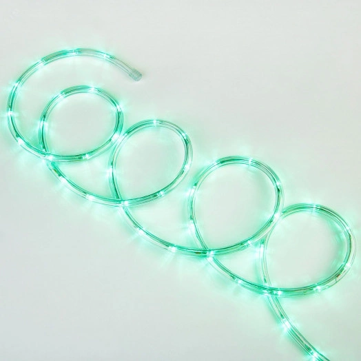 Гирлянда светодиодная Дюралайт ULD-D50 8M/С08 IP44 GREEN 8м С контроллером Зеленый свет Провод белый ТМ