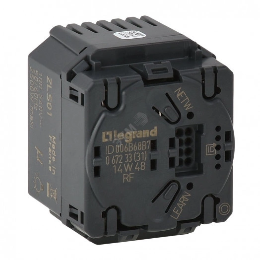 Выключатель 2.5кВт радио с индикатором