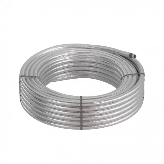 Металлорукав DN 12мм в герм. ПВХ изоляции в       оплетке из нержавеющей стали, Dвн 12,0 мм, Dнар   16,0, 50 м