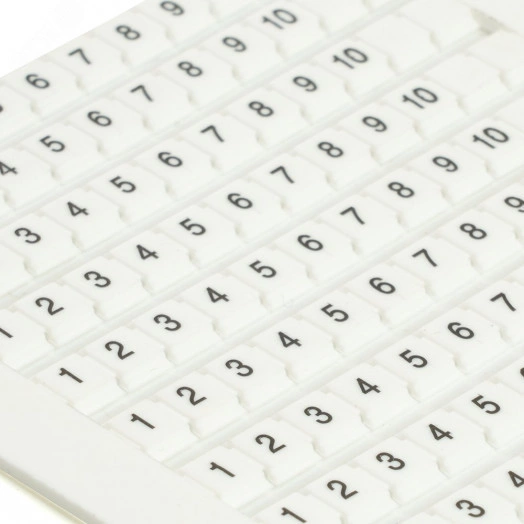 Маркеры для ЗНИ (JXB ST)  с нумерацией 1-10 LD556-5