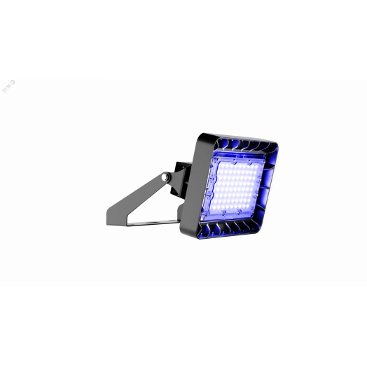 Светильник светодиодный ДБУ-98W IP67 12528Лм КСС D120 FL Blue (Архитектурный светильник TL-PROM APS 100 FL D120 Blue)