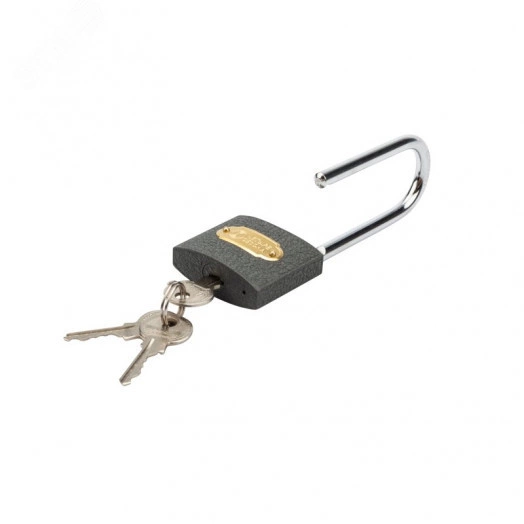 Замок навесной серия "Чугун" 50 мм длинная дужка