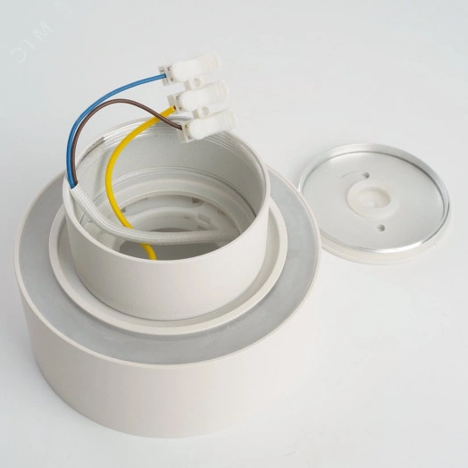 Светильник ДПО-12w GX53 без лампы IP44 белый