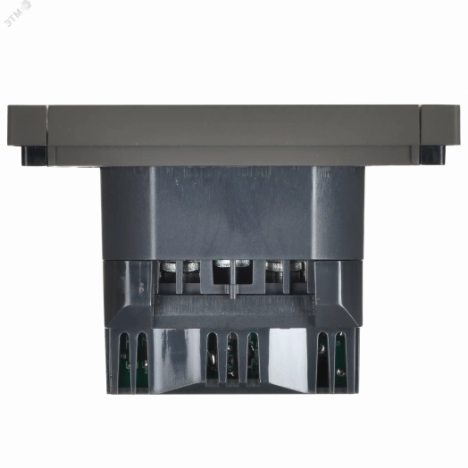 FORTE&PIANO Розетка 1-местная с заземлением с защитными шторками винтовое крепление 16А USB A+A 3,1А FP345 серый IEK