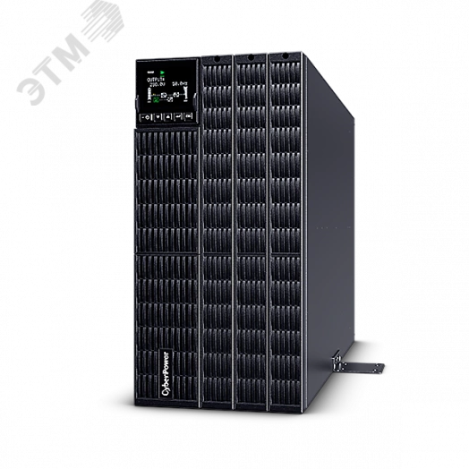 Источник бесперебойного питания UPS Online 10000 ВА/10000 Вт USB/RS-232/Dry/EPO/SNMP/CloudCard/4 IEC С13, 4 IECC19 OLS10KERT5U CyberPower