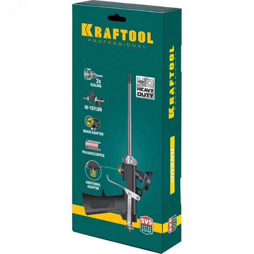 Цельнометаллический пистолет для монтажной пены Grand