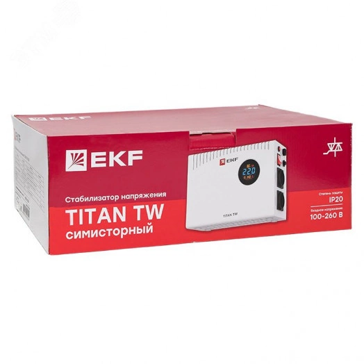 Стабилизатор напряжения симисторный TITAN -TW-1500 EKF