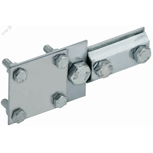 Зажим соединительный контрольный пруток 6-8мм-полоса 40мм оцинкованная сталь HDZ IEK