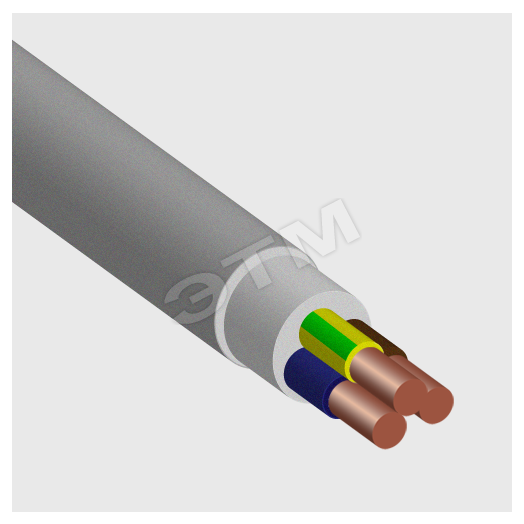 Кабель силовой NYM-J 3х2.5 ТРТС