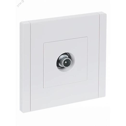 FORTE&PIANO Розетка TV проходная FP229 белый IEK