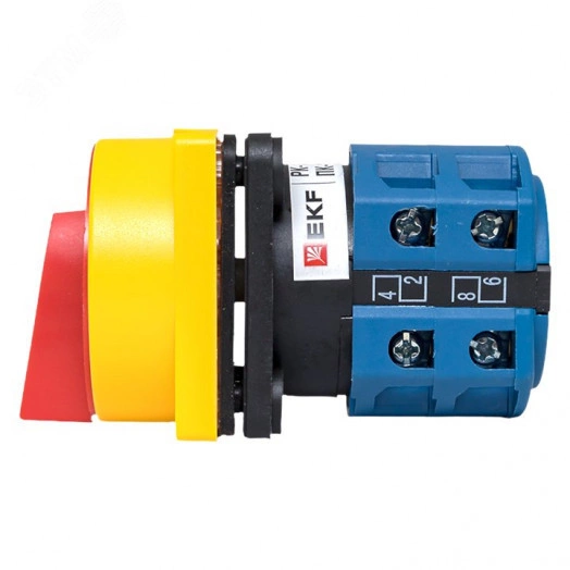 Переключатель кулачковый ПК-1-14 25А 4P 0-1 с блокировкой IP65 PROxima