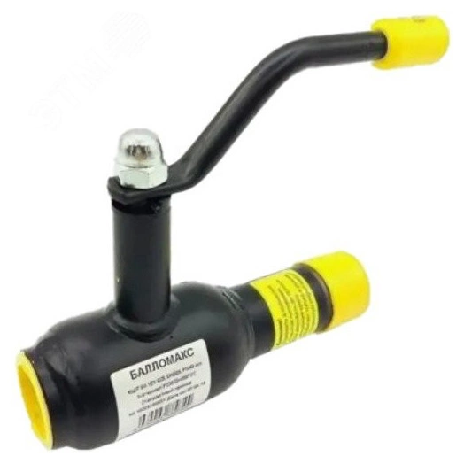 Кран шаровой КШТ 60.101.032 стальной для теплоснабжения DN 032 PN 40 резьба вн./сварка, с рукояткой