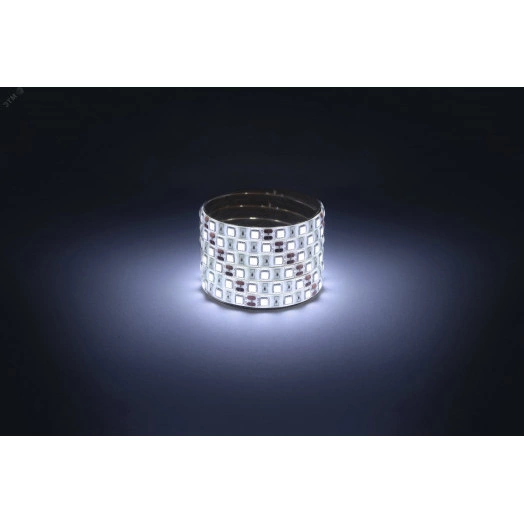 Светодиодная лента LS5050-14,4-60-12-6500K-IP65-1 year-5m холодный белый 5м