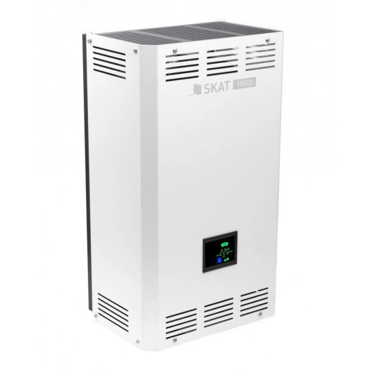 Стабилизатор сетевого напряжения SKAT ST-10000    LED, 5 ступеней