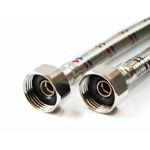 Подводка гибкая для воды нерж.сталь 1/2 ВВ 30 см