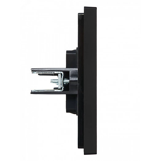 FORTE&PIANO Заглушка с суппортом FP141 черный IEK